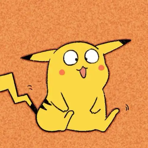 对眼头像皮卡丘