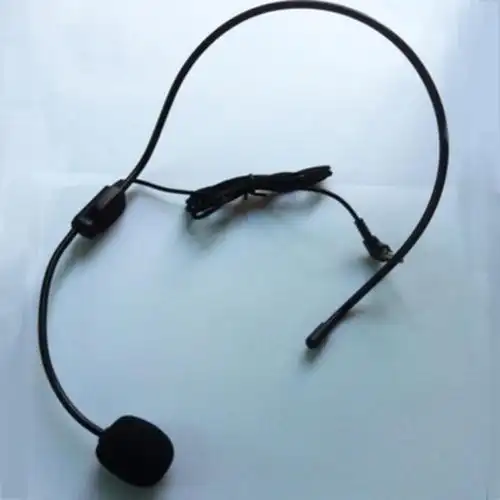 普通粗线- 舞台演出假唱无线话筒装饰头戴麦克风幼儿童表演用耳麦合唱
