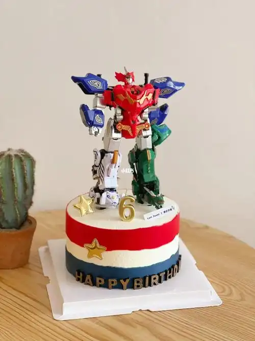 机器人06蛋糕6寸男孩男生泰州