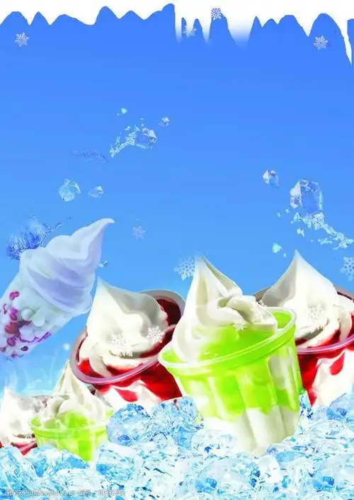 冰淇淋背景图图片