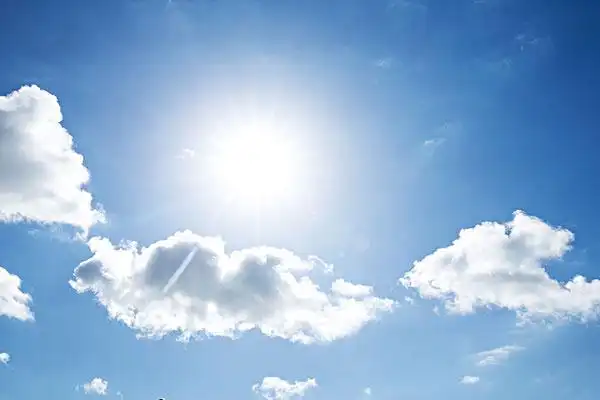 太阳,蓝天
