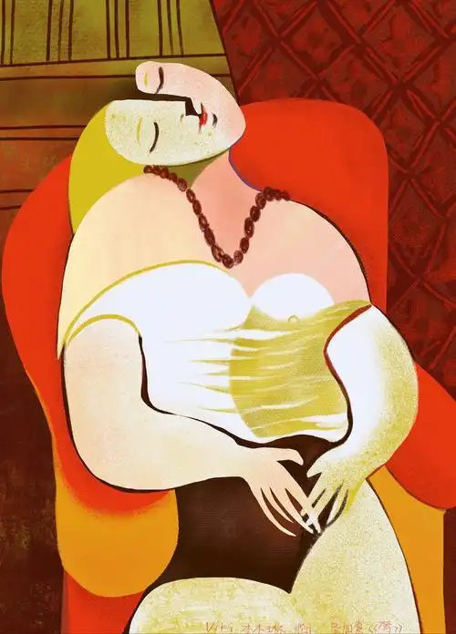 毕加索的梦作品