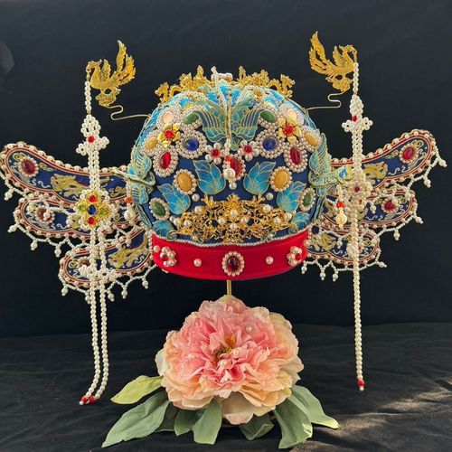 六龙三凤手工diy材料包明制凤冠汉服汉婚礼冠材料头饰【7天内发货】