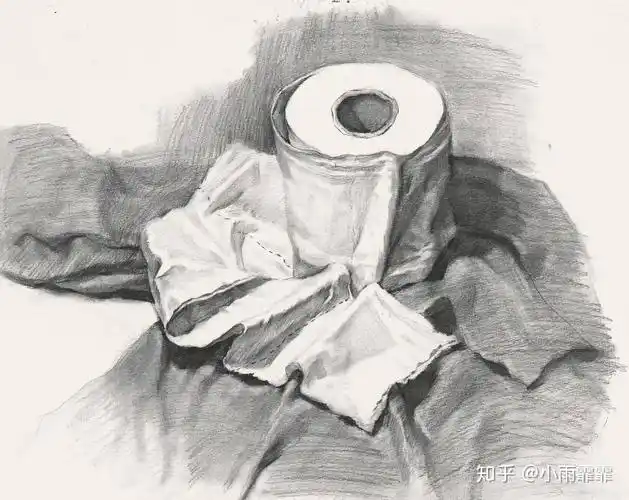 素描中怎样画出纸的质感? - 知乎