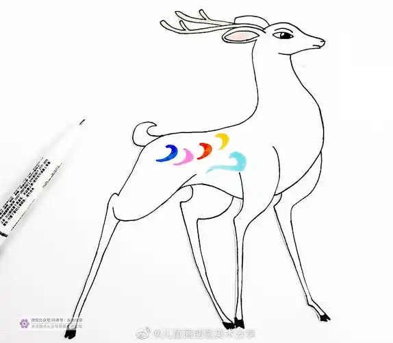 九色鹿纹样敦煌