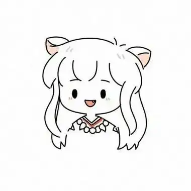 画女孩简笔画q版杨颖简笔画 q版卡通美少女简笔画图片可爱 少女 呆萌