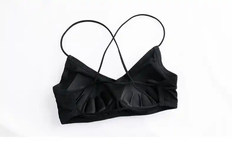 奈妮纷新品新品后背交叉带美背一体式文胸裹胸抹胸女网红防走光吊带