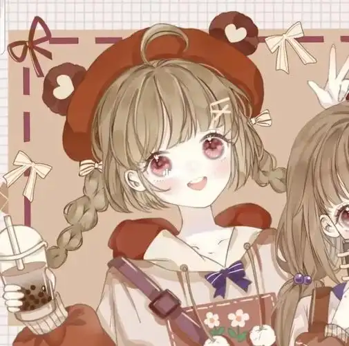 可爱的闺蜜头像