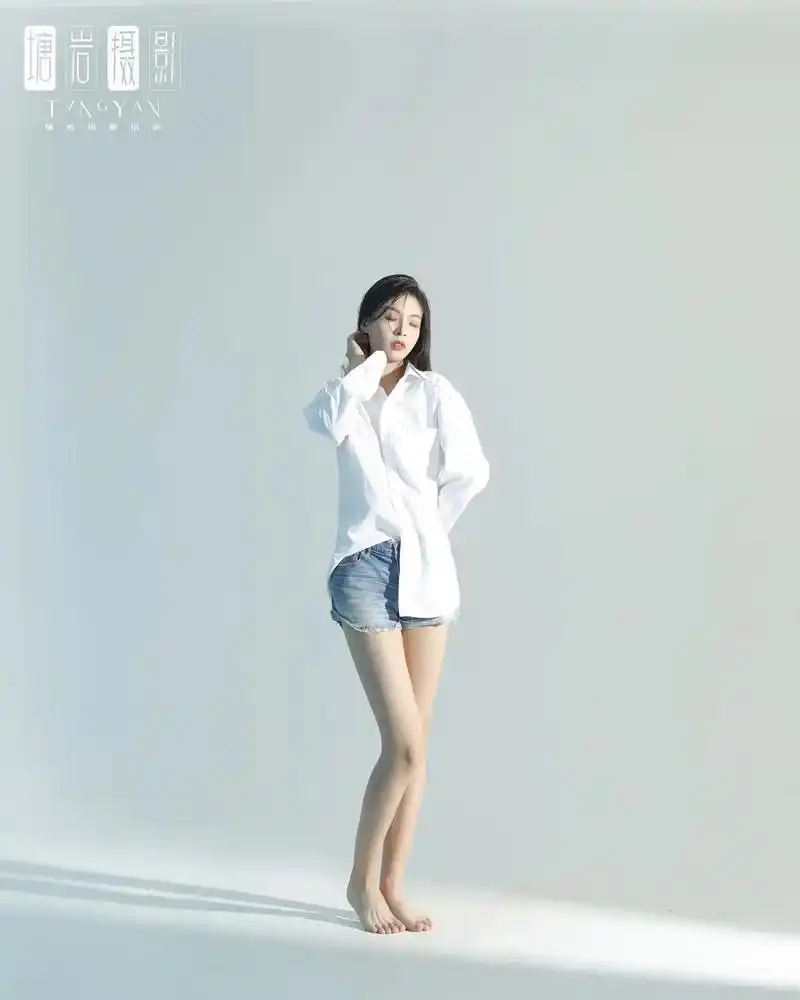 时尚人像,写真样片#写真 #拍摄 #棚拍 #模特  - 抖音