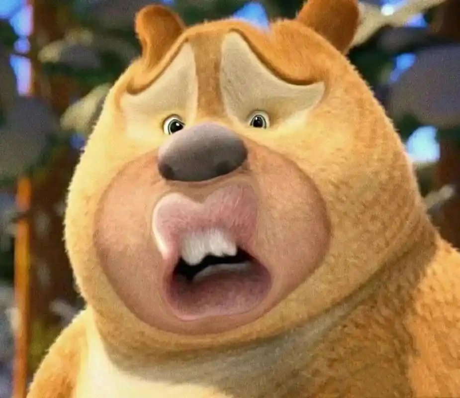 熊大熊二光头强搞笑头像