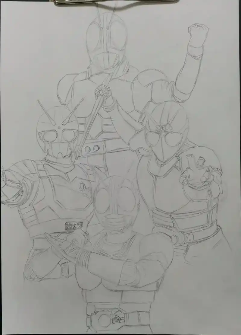 假面骑士black#全形态#假面骑士blackrx#机械骑