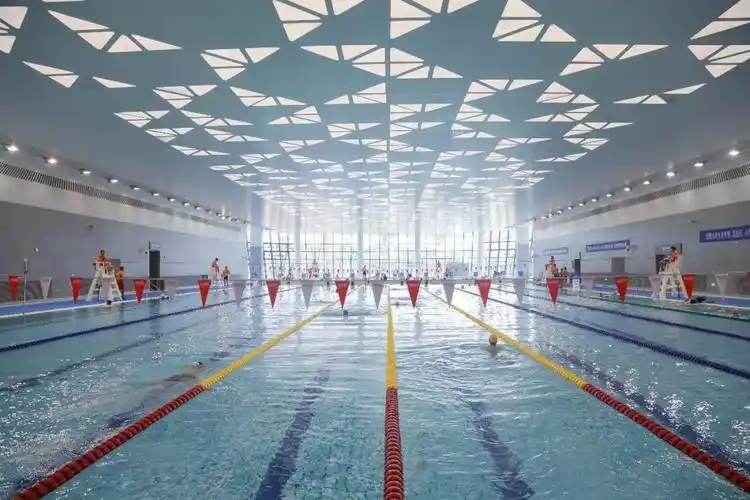 营业20天宁波奥体中心游泳馆再次迎来水质检测