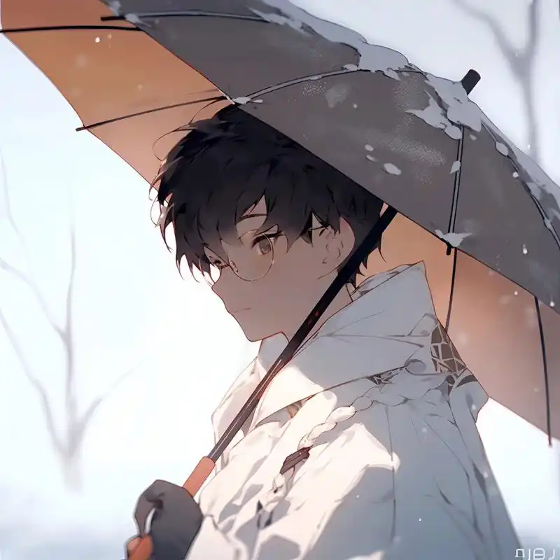 见一面吧,在这个下雪天.||情侣头像