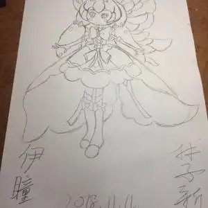 小花仙伊瞳简笔画变身(简笔画图片大全) -【爱个性】