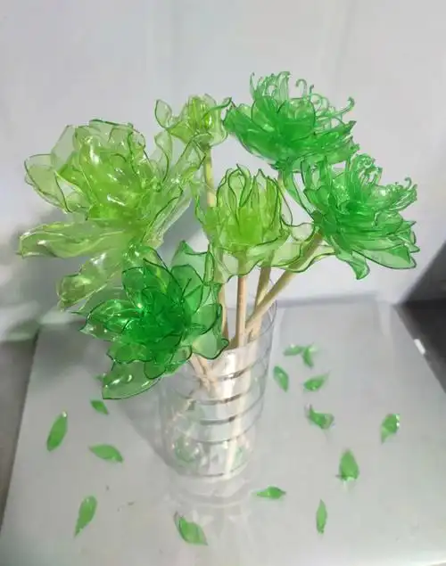 疫情在家做手工塑料瓶也可以这么美