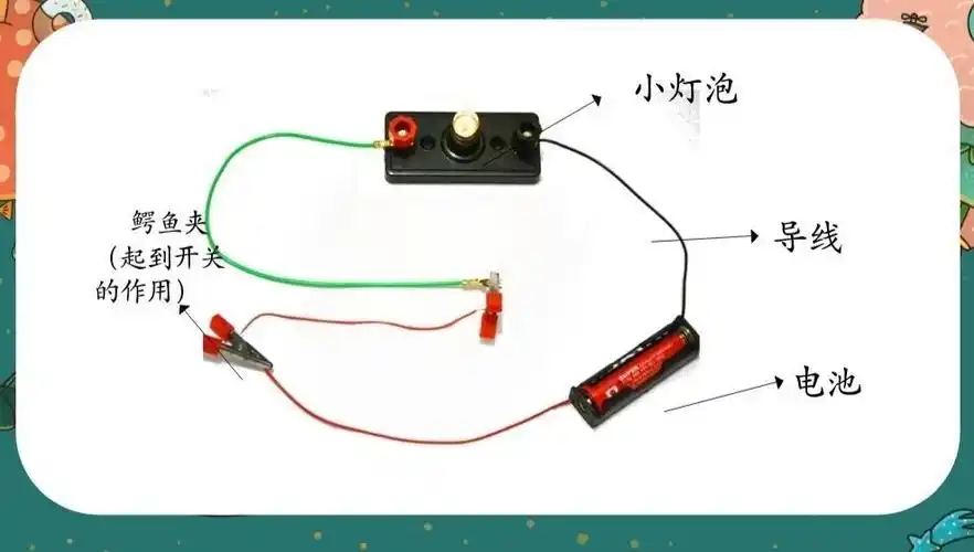 西工区第二实验小学一年级科学素养课—灯泡亮起来