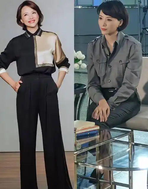 看了董卿的穿搭才明白,发不过肩,裤不及地,裙不及踝,真的优雅_姐姐