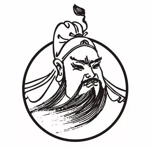 关公简笔画 关公简笔画耍大刀