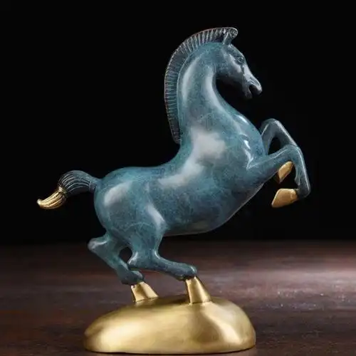 铜马摆件铜八骏马马到成功家居装饰品
