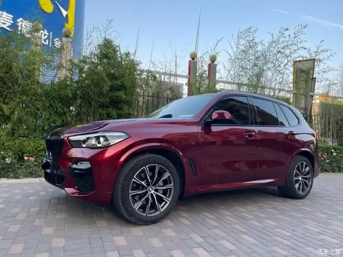 【图】x5液态金属龙血红改色 亮条黑化_宝马x5(进口)论坛_汽车之家