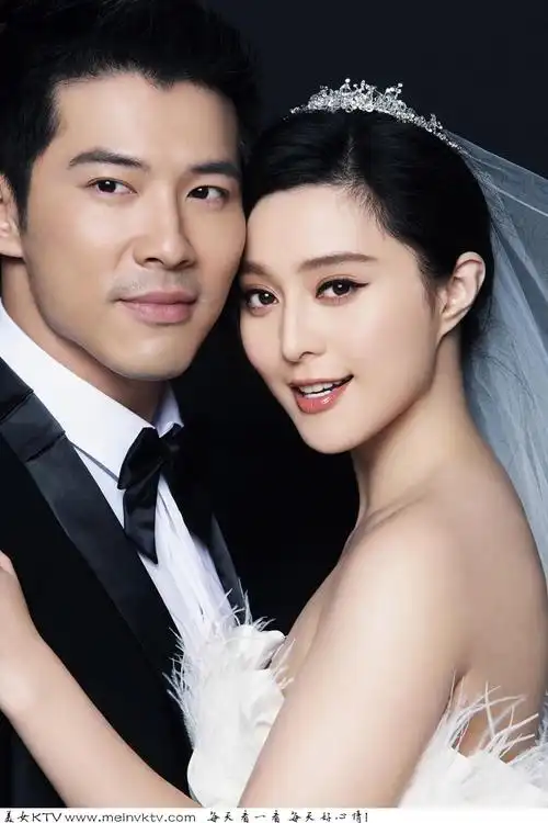 【引用】范冰冰洁白婚纱