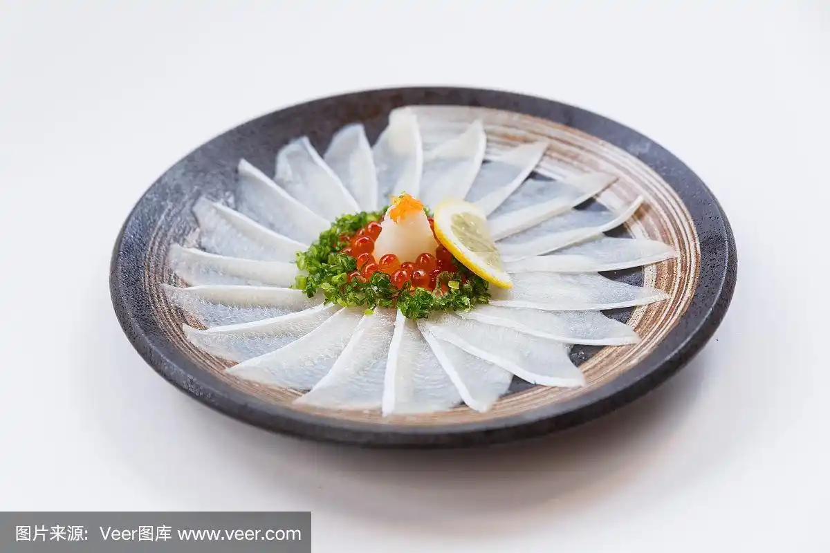 鳕鱼片刺身套装.