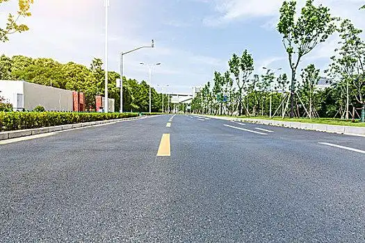 沥青,道路,柏油路,景观,城市,郊区,上海