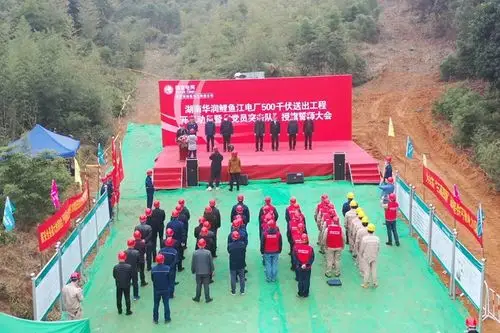 湖南华润鲤鱼江电厂500千伏送出工程开工