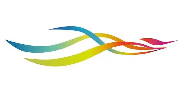 彩色飘带设计图__广告设计_广告设计_设计图库_昵图网nipic.com