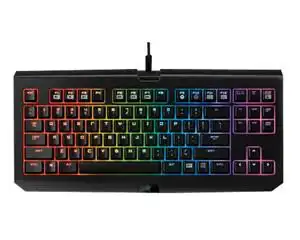 razer黑寡妇蜘蛛竞技幻彩版游戏键盘