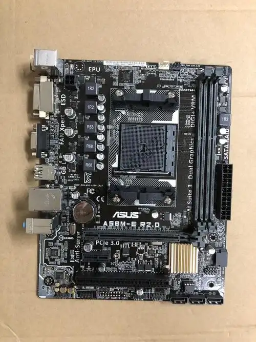 全新/华硕a88xm-a主板 fm2 主板 a68 a78 a88x amd主板ddr3 黄色