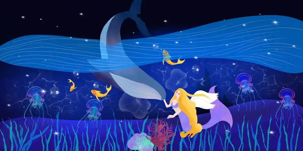 海洋之心_sakura桜茜__插画师作品_涂鸦王国gracg.com