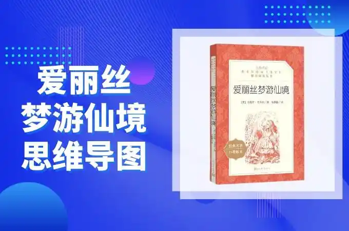 爱丽丝梦游仙境思维导图完整版
