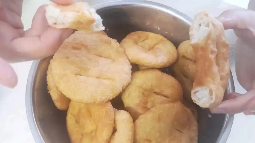 家常面粉油炸粑粑做法「家常面粉油炸粑粑做法大全」