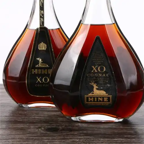 56/80年代御鹿xo干邑白兰地40度700ml2瓶老洋酒