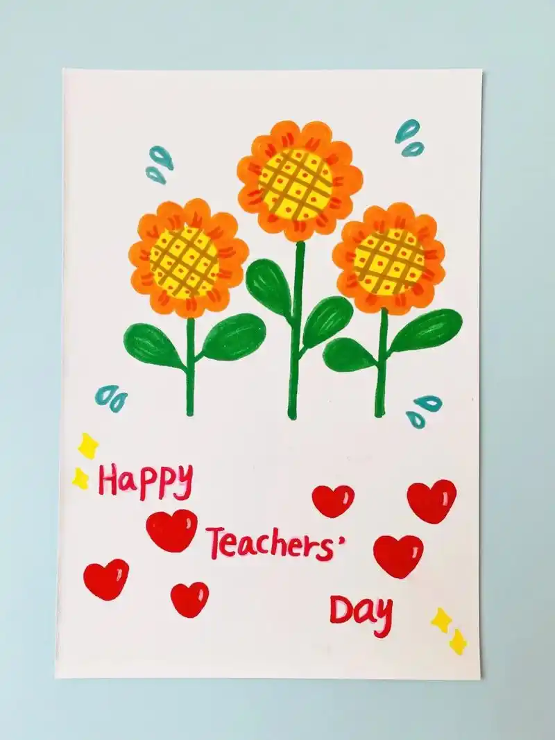 教师节贺卡合集.亲手做贺卡,简单又心意满满 ,老师一定很喜欢 - 抖音