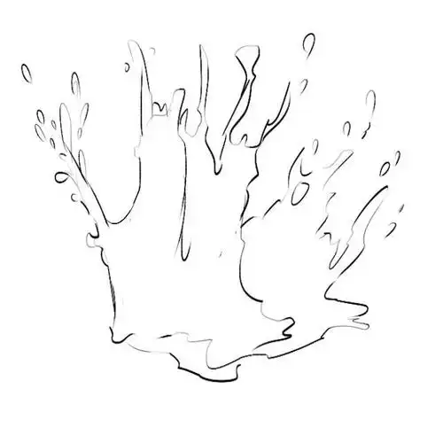 教你用各种笔刷制作水花飞溅效果!