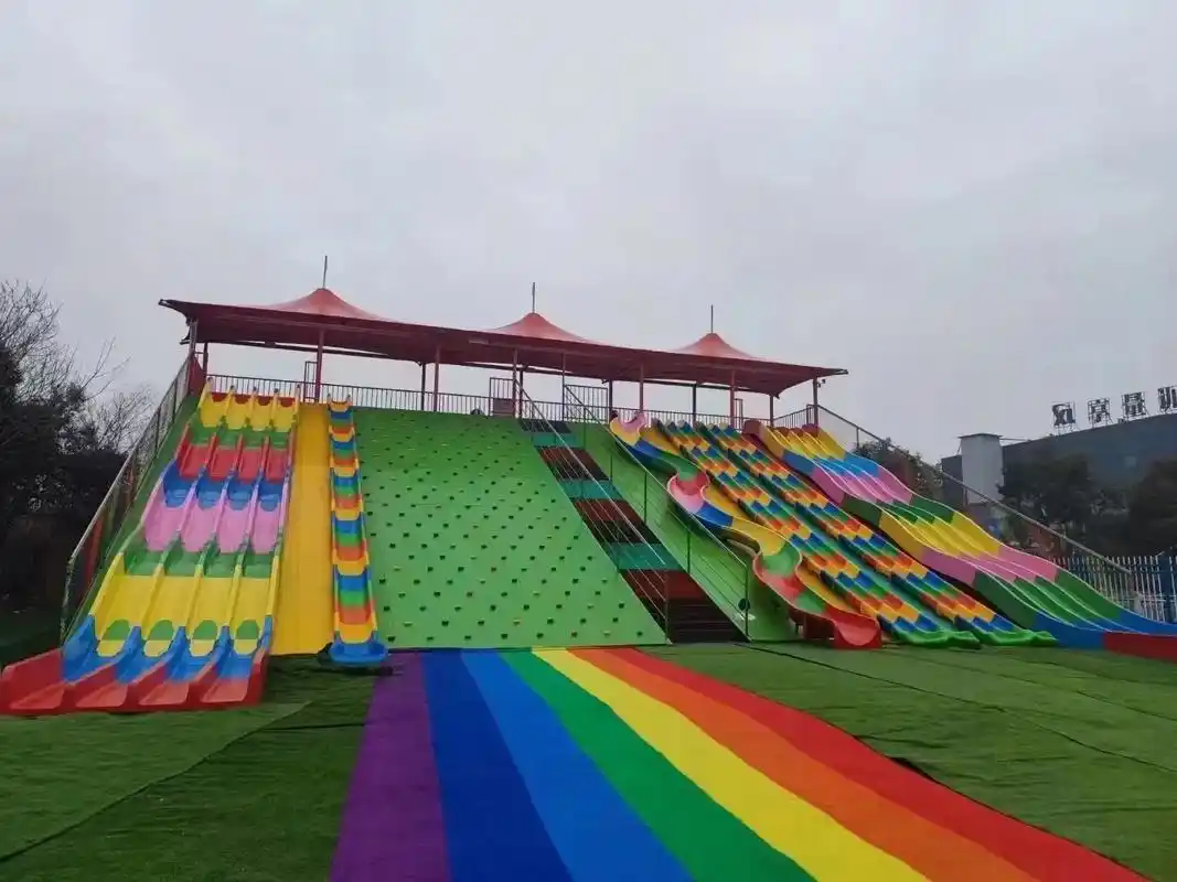 沈阳庄园无动力游乐设备项目已安装完工.#无动力乐园 #户外游 - 抖音