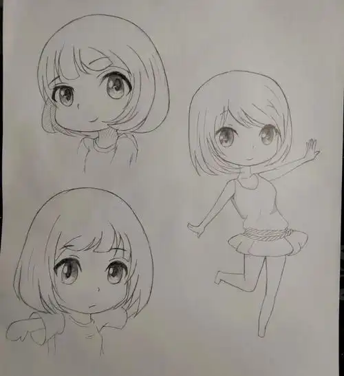 零基础漫画卡通人物q版