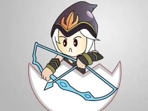 英雄联盟q版全英雄简笔插画