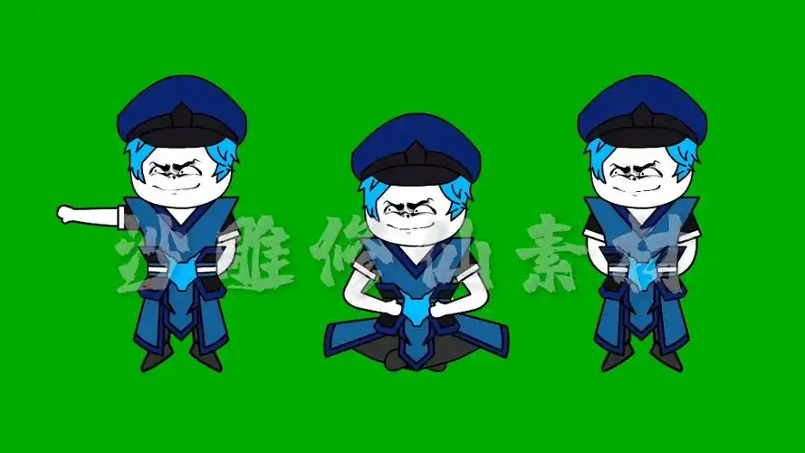 沙雕修仙人物分享,每个人物包含124个动态表情68