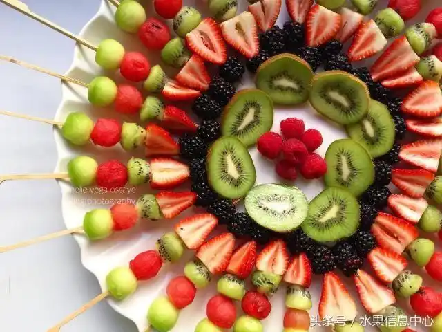 好吃的水果串串----湖滨镇中心幼儿园星星班家长助教活动