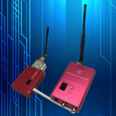 1.2g 8w加强版大功率无线视频传输发射接收器距离远抗干扰强