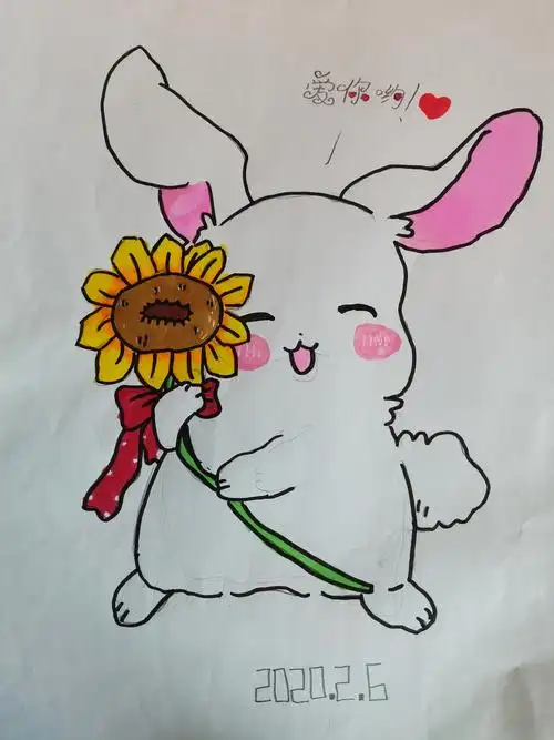 兔子萌萌哒～|动漫|其他动漫|毛毛手绘 - 原创作品 - 站酷 (zcool)