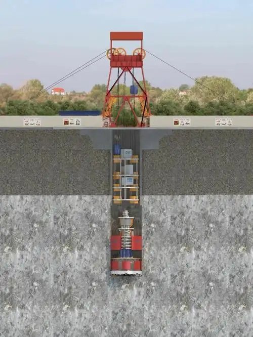 浙江宁海抽水蓄能电站全断面硬岩竖井掘进机顺利贯通-资讯-隧道网