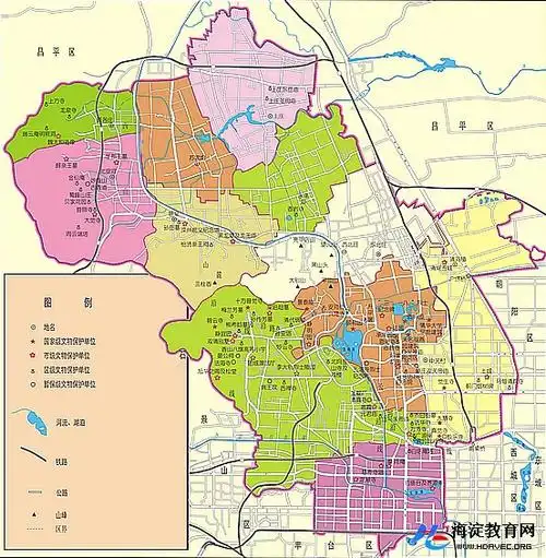 北京市海淀区各街镇的来龙去脉,从11乡到21街道7镇