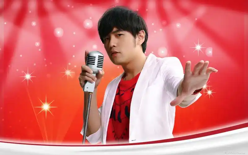 【电脑桌布】周杰伦代言伊利优酸乳粉红系列(补)