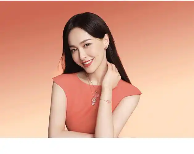 swarovski施华洛世奇唐嫣同款connexus心相莲双吊坠项链套装礼物