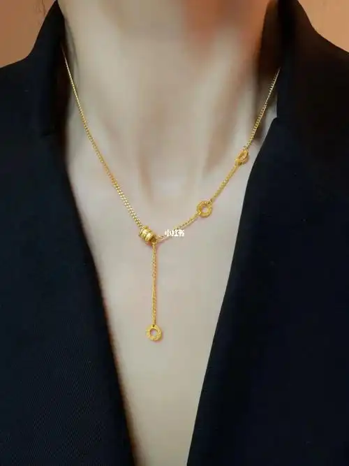 澳门六福珠宝爆款小蛮腰黄金项链