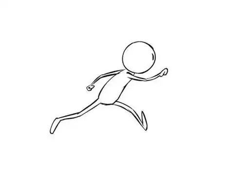 奔跑小人简笔画正面笔画 图片 运动 小人 简 笔画 小人 简 笔画 女简